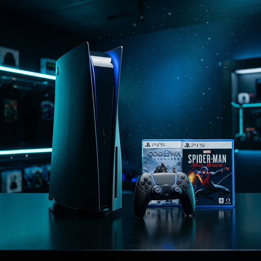 PlayStation 5 con juegos exclusivos - The Family Store Games